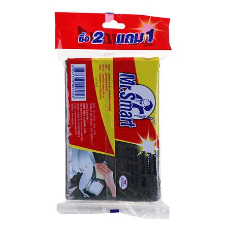 แผ่นใยขัด MR.SMART 3956-3 4x6 นิ้ว แพ็ก 3 ชิ้น_2