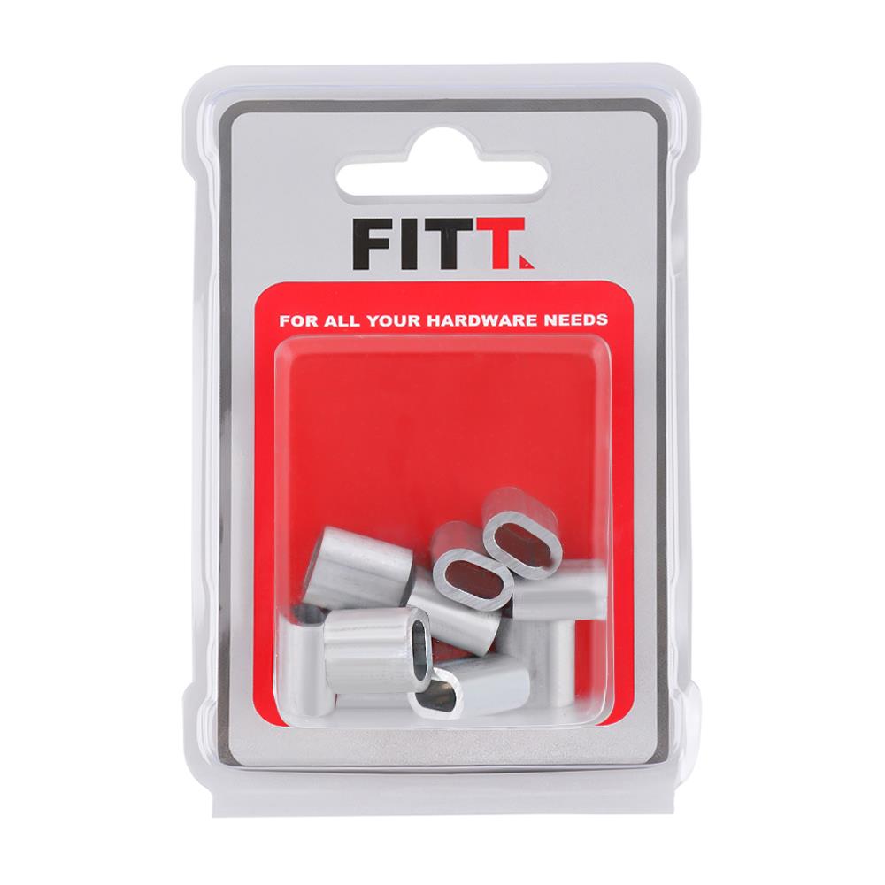 ปลอกหนีบสลิง FITT 4 มม. 10 ตัว