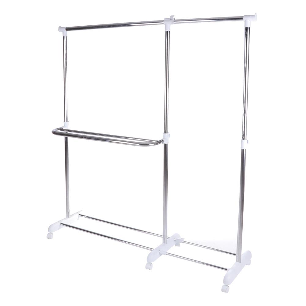 ราวแขวนผ้าปรับระดับได้ 170x44x155cm PLIM