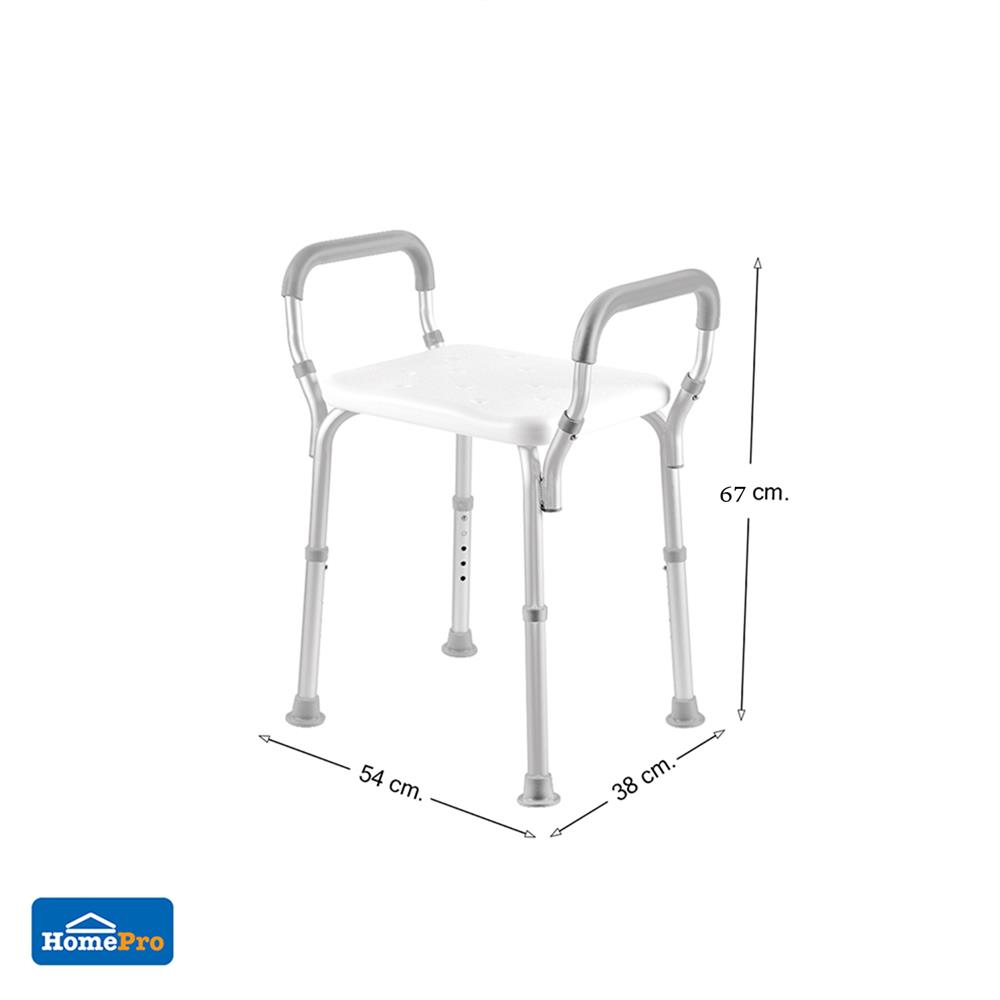 เก้าอี้อาบน้ำ MOYA 57103A00 สีขาว