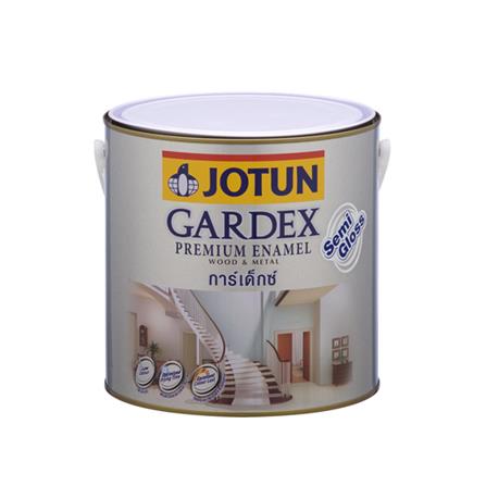สีน้ำมัน JOTUN GARDEX สีขาว เงา 1แกลลอน_0