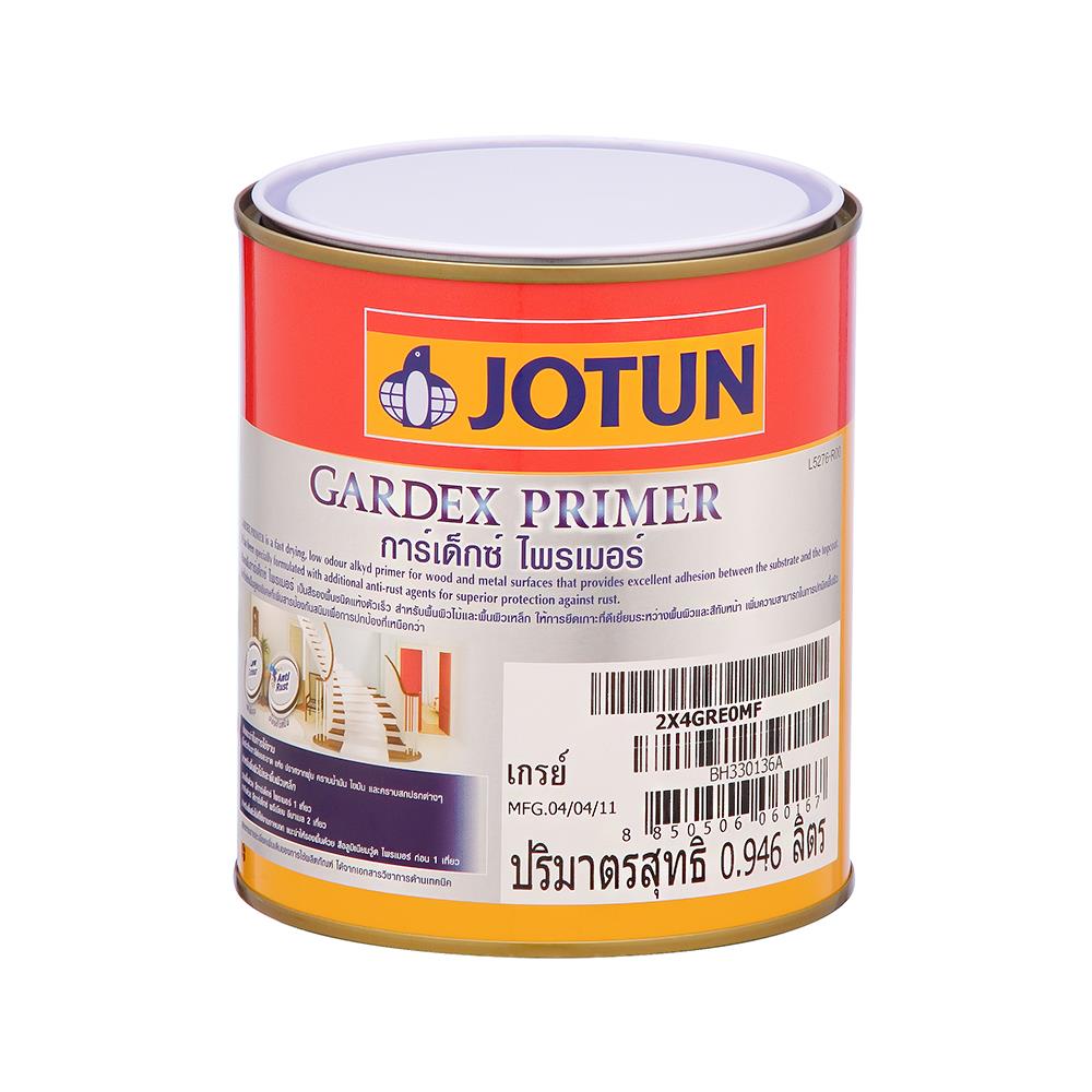 สีรองพื้นโลหะ JOTUN GARDEX สีเทา 1/4 แกลลอน
