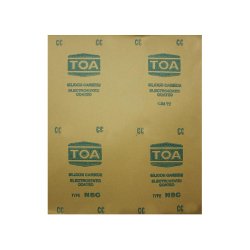 กระดาษทรายขัดไม้แผ่น เบอร์ 320 TOA