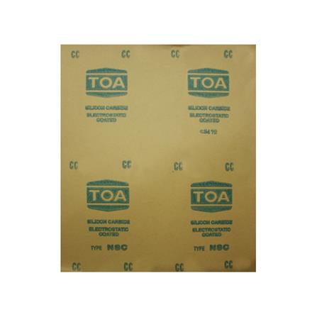 กระดาษทรายขัดไม้แผ่น เบอร์ 320 TOA