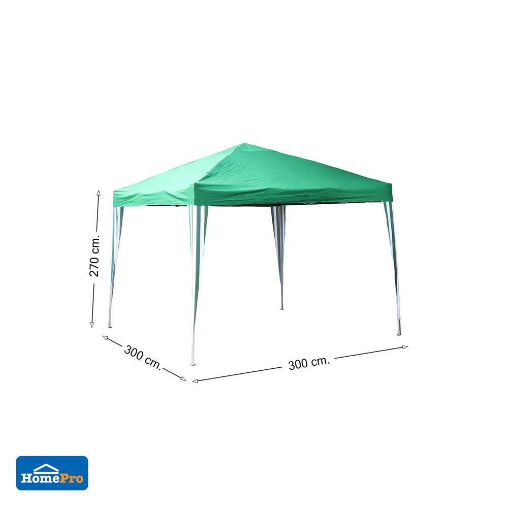 เต็นท์สนามอะลูมิเนียม SPRING GT002 3x3 ม. สีเขียว