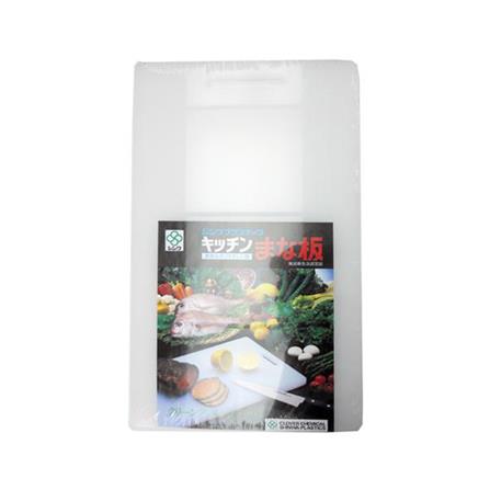 เขียงพลาสติกเหลี่ยม-M SUPERWARE M17 สีขาว