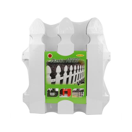 รั้วพลาสติกปักลงดิน SPRING HT-702 สีขาว_4