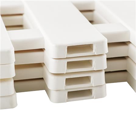 รั้วพลาสติกปักลงดิน SPRING HT-704 สีขาว แพ็ก 4 ชิ้น_4