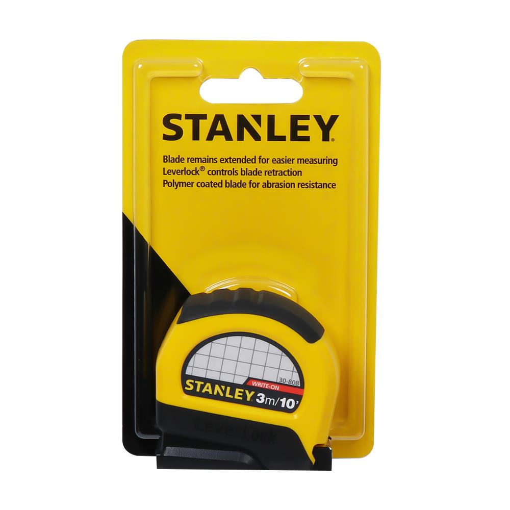 ตลับเมตร STANLEY MICRO LEVER LOCK 3 ม.