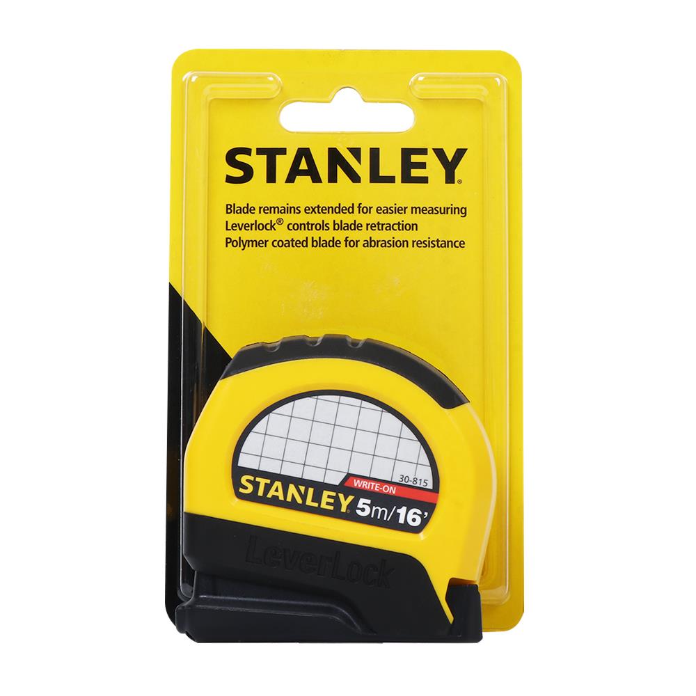ตลับเมตร STANLEY MICRO LEVER LOCK 5 ม.