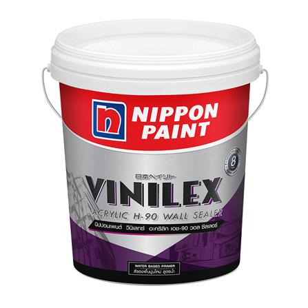 สีรองพื้นปูนใหม่ NIPPON PAINT VINILEX ACRYLIC H-90 WALL SEALER 5 แกลลอน_0