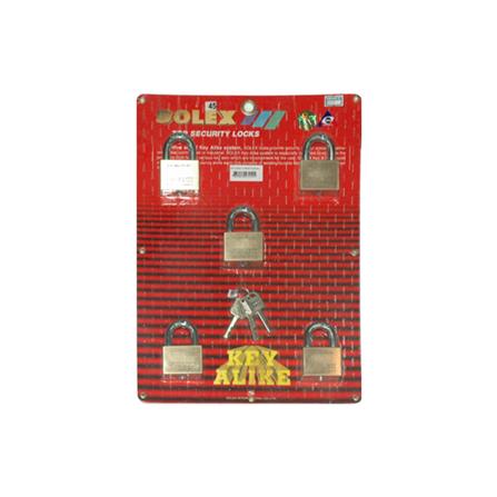 กุญแจคีย์อะไลท์ SOLEX 45/5 45 มม. 5 ตัว/ชุด