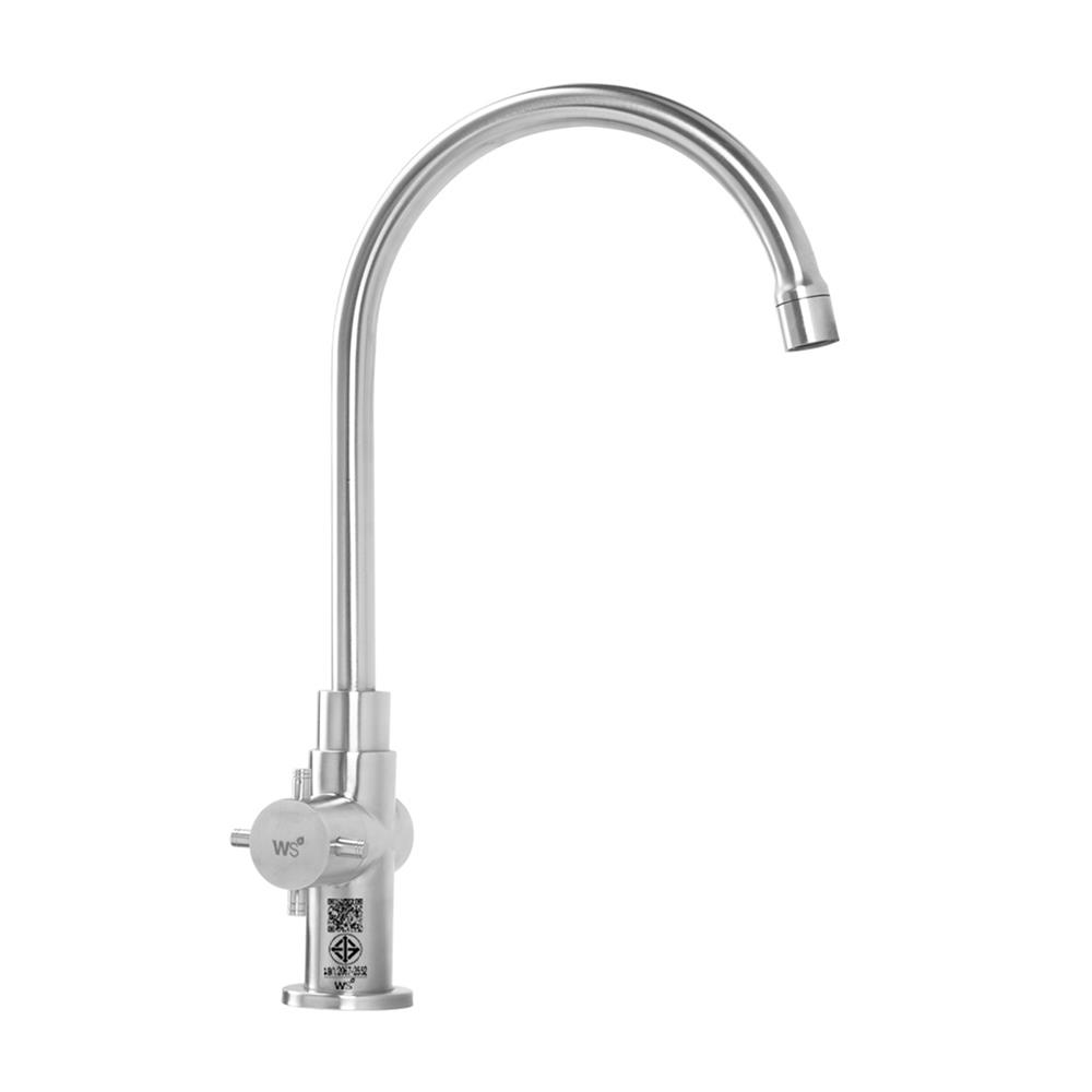 ก๊อกซิงค์เดี่ยวเคาน์เตอร์ WS WS-0131J สเตนเลส