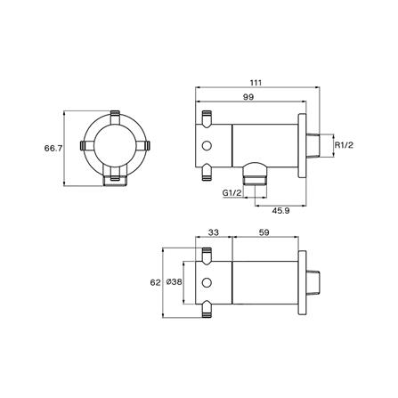 วาล์วฝักบัว 1 ทาง WS-0110_2