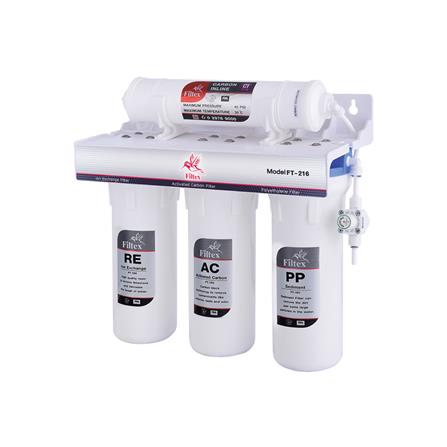 เครื่องกรองน้ำดื่ม FILTEX FT-216 สีขาว