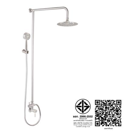 ฝักบัว RAIN SHOWER เดี่ยว WS WS-7853P สเตนเลส_2