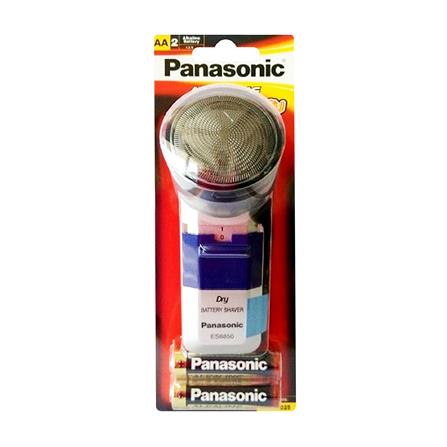 ถ่านอัลคาไลน์ PANASONIC AA แพ็ก 2 ก้อน+เครื่องโกนหนวด