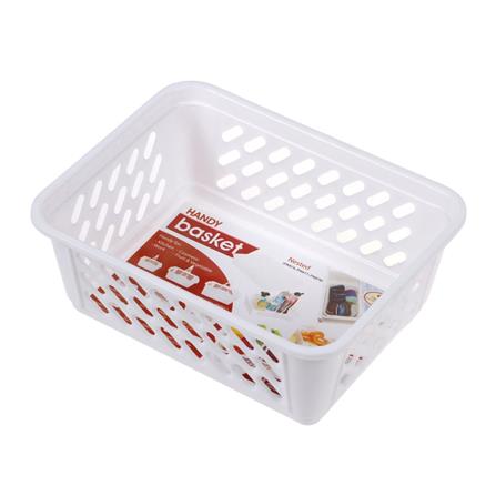 ตะแกรงใส่ของเหลี่ยมเล็ก PIONEER ขาว