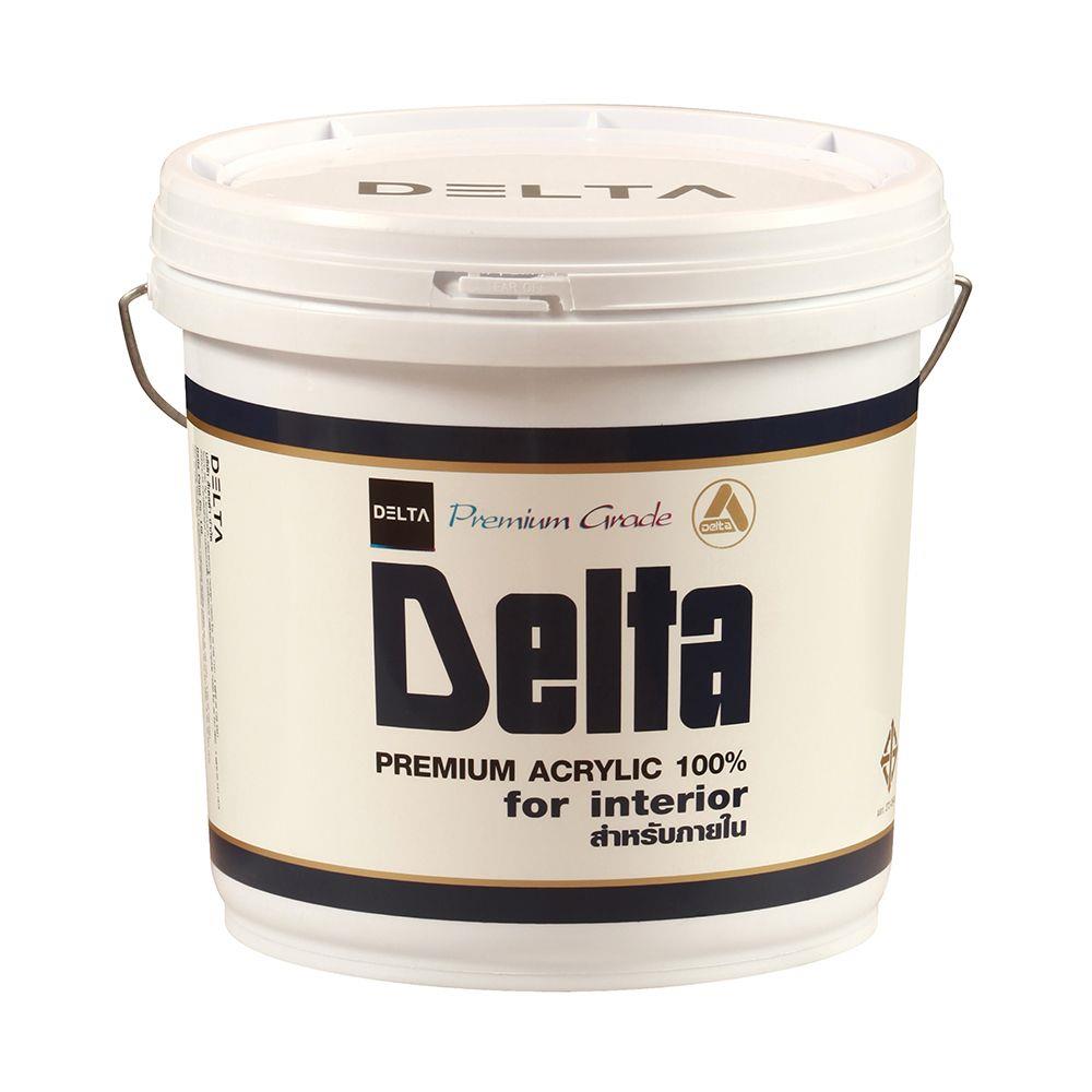 สีน้ำทาภายใน DELTA MATT BASE D ด้าน 1 แกลลอน