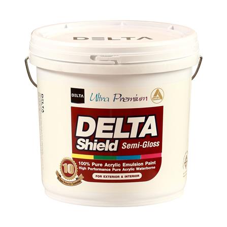 สีน้ำทาภายนอก DELTA SHIELD BASE E กึ่งเงา 1 แกลลอน_0