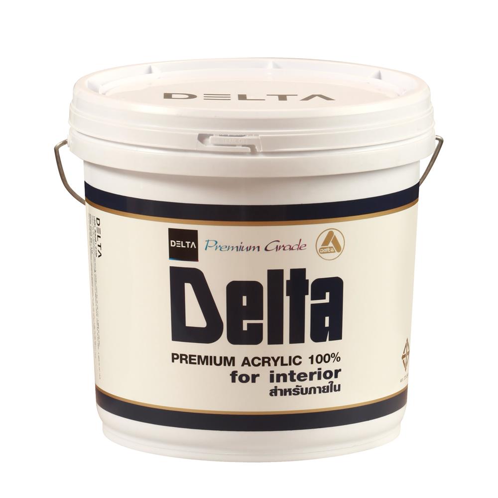 สีน้ำทาภายใน ชนิดด้าน DELTA MATT BASE D  2.5 แกลลอน