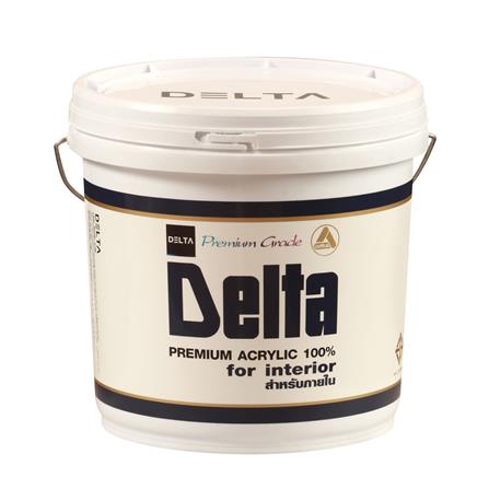 สีน้ำทาภายใน ชนิดด้าน DELTA MATT BASE D  2.5 แกลลอน_0