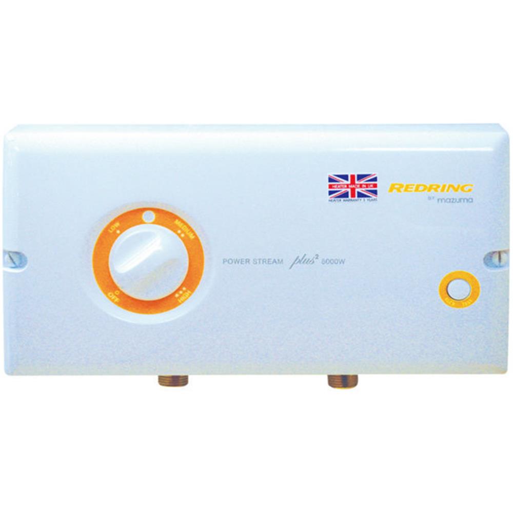 เครื่องทำน้ำร้อน MAZUMA P-STREEM PLUS2 8,000 วัตต์ สีขาว