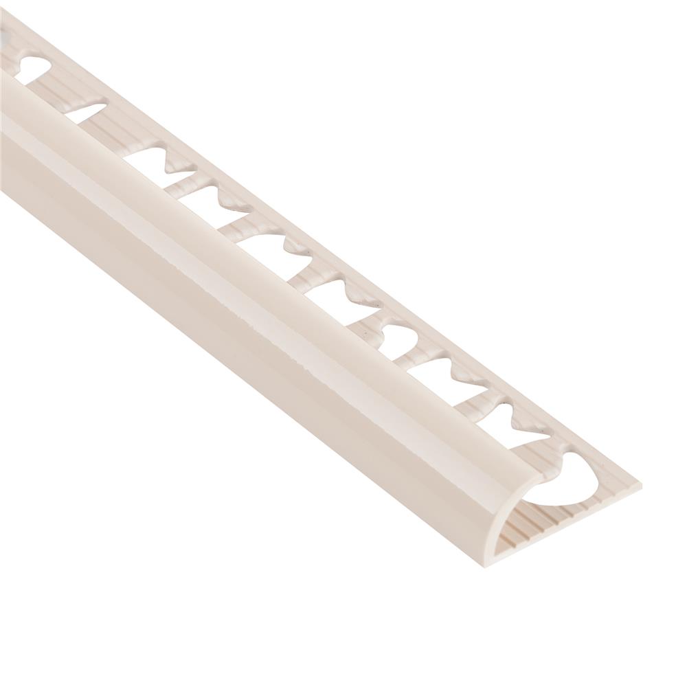 คิ้ว PVC จระเข้ พลัส ไมโครแบน 10 มม. 2 ม. สีครีม