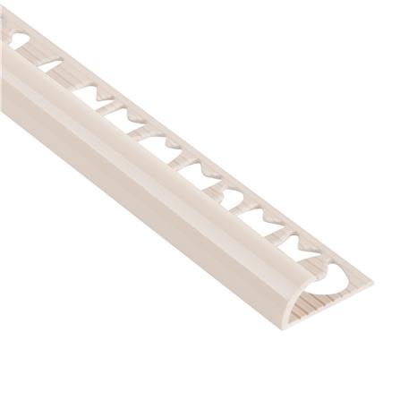 คิ้ว PVC จระเข้ พลัส ไมโครแบน 10 มม. 2 ม. สีครีม