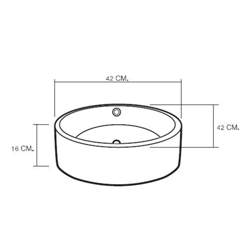 อ่างล้างหน้าลอย MOYA BA01 สีขาว