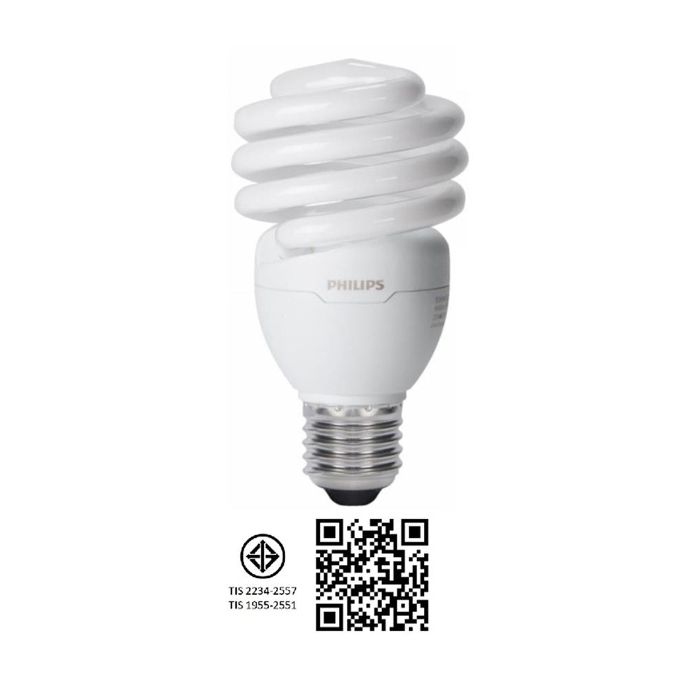 หลอดประหยัด PHILIPS TORNADO 24 วัตต์ DAYLIGHT E27