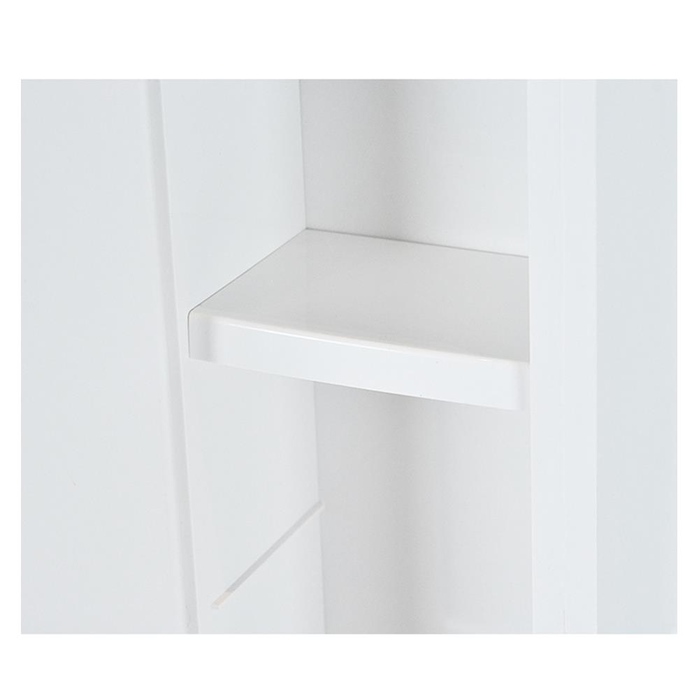 ตู้แขวนผนังพลาสติก STUDIO สีขาว