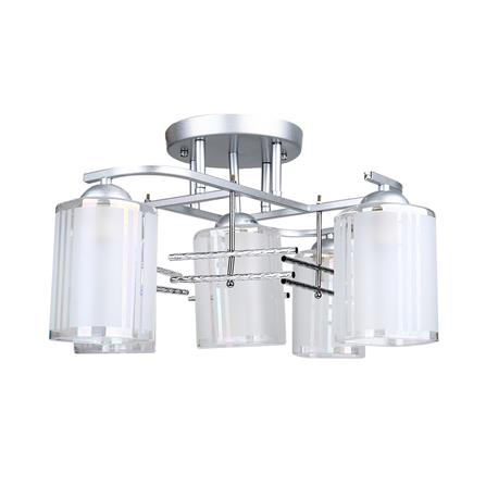 ไฟถาด L&E PSG53-045 สีขาว 5 หัว