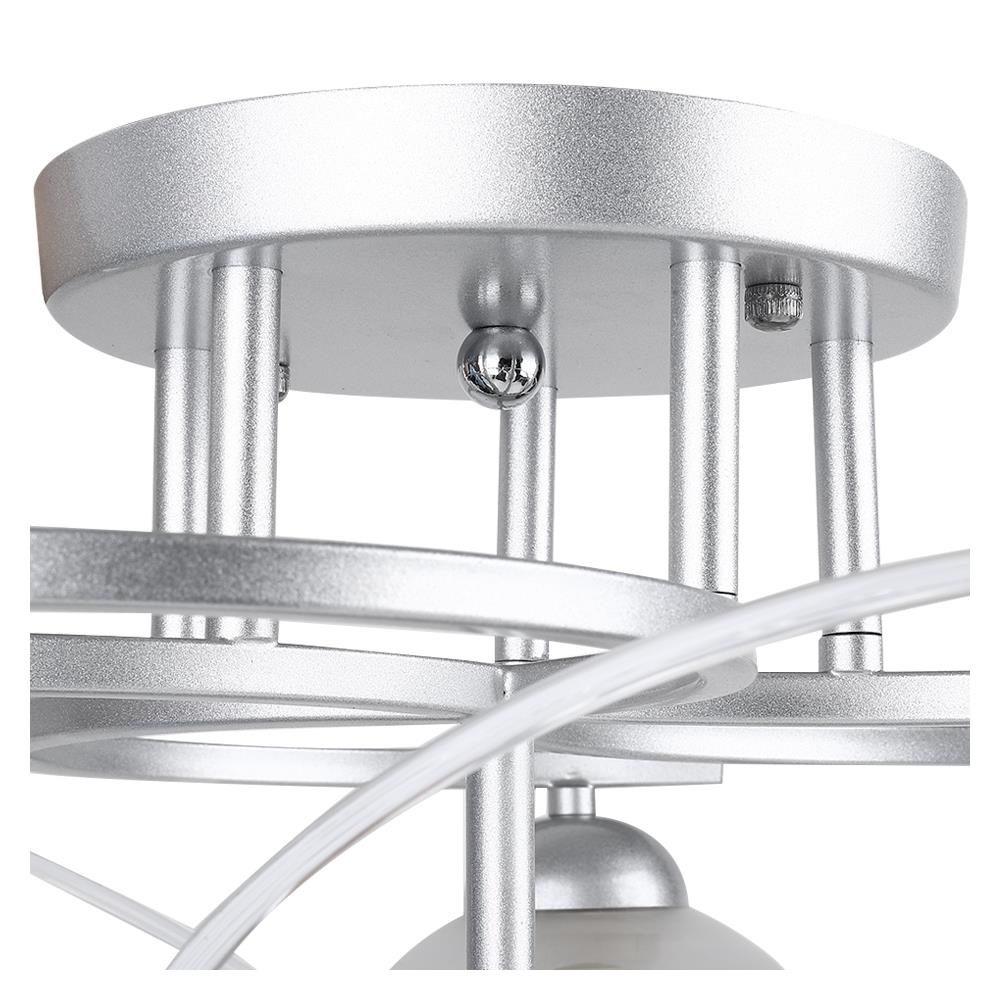 ไฟถาด L&E PSG62-065 แก้ว/อะคริลิค/สีขาว 5หัว