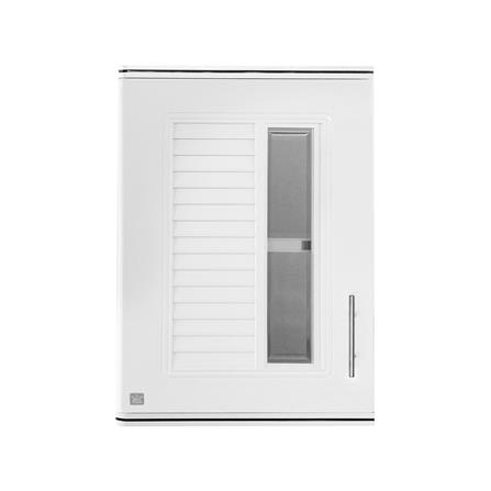 ตู้แขวนบานเดี่ยว ABS KING PLAT-NOVA 45x67.8 ซม. สีขาว