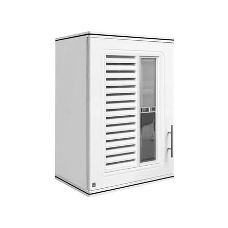 ตู้แขวนบานเดี่ยว ABS KING PLAT-NOVA 45x67.8 ซม. สีขาว_1