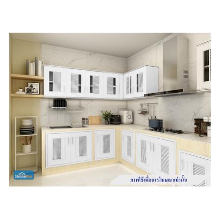 ตู้แขวนบานเดี่ยว ABS KING PLAT-NOVA 45x67.8 ซม. สีขาว_3