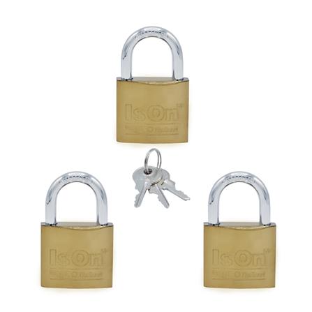 กุญแจคีย์อะไลก์ ISON KA38/3 38 มม. 3 ตัว/ชุด