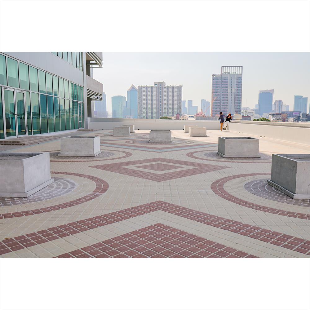 กระเบื้องพอร์ซเลน 4x4นิ้ว BEZEN RS4456 เรดบราวน์  (56P)