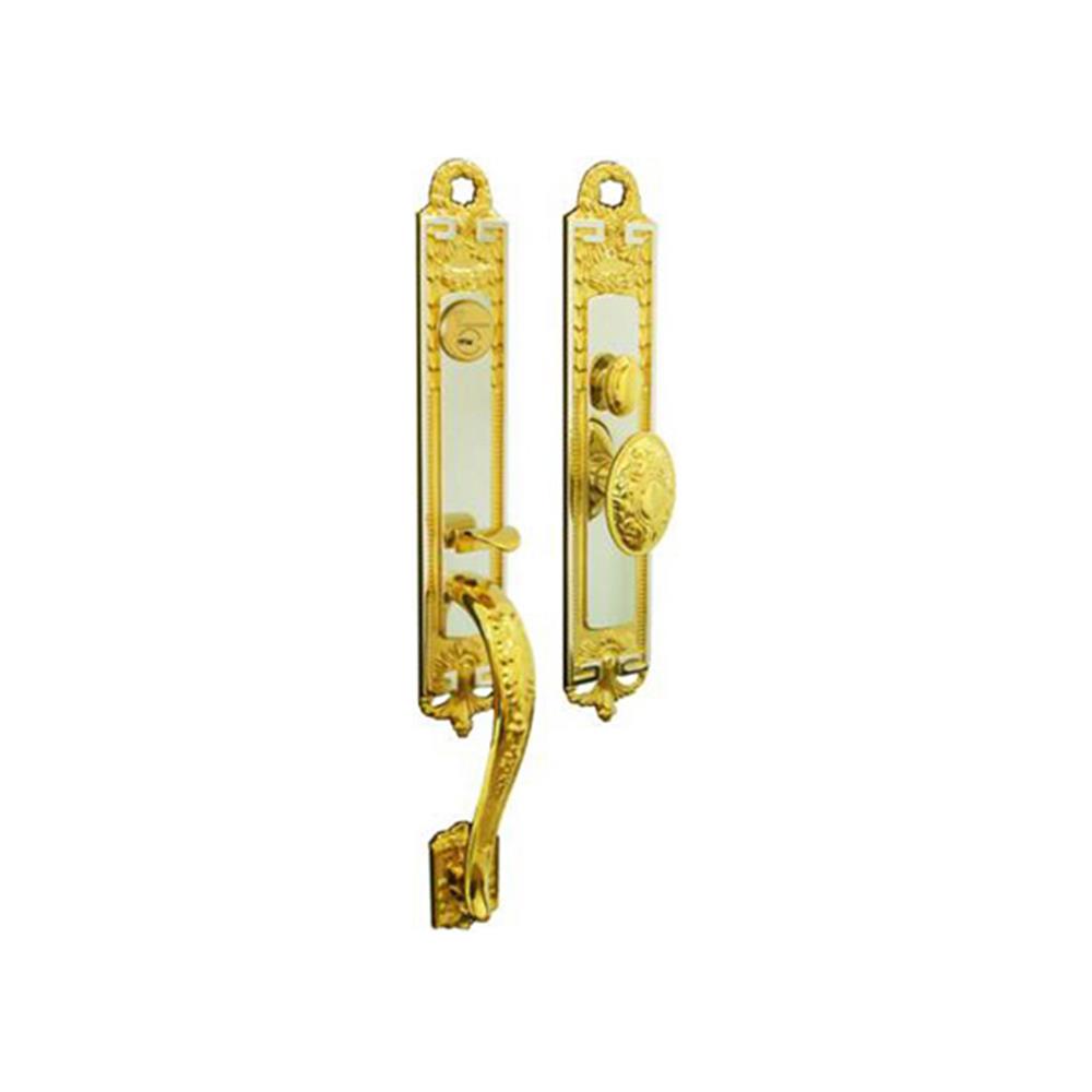 มือจับก้านโยกห้องทั่วไป MORTISE MUL-T-LOCK 6859 สีทองเงา/โครเมียม