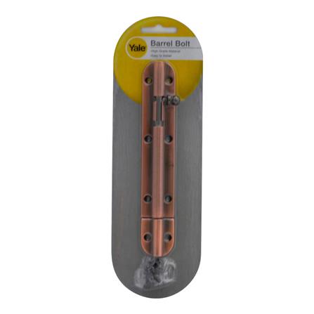 กลอนทั่วไป YALE BA-90706 6 นิ้ว สีทองแดงรมดำ