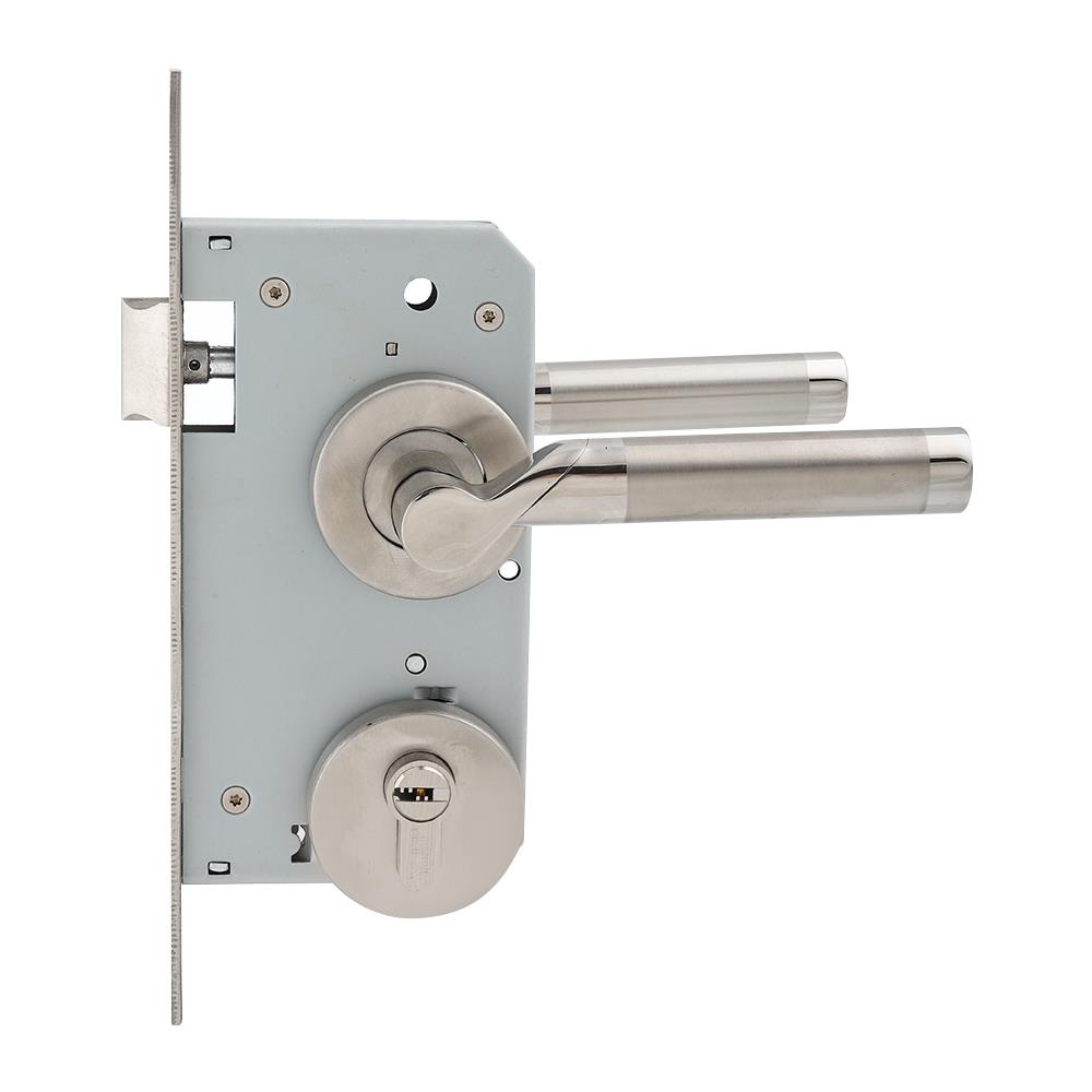 มือจับก้านโยกห้องทั่วไป MORTISE  YALE YML-DK-TT003PP สีสเตนเลส