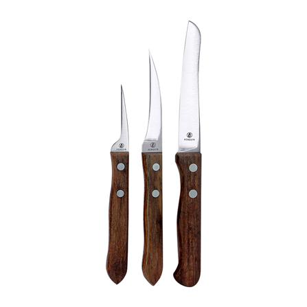 ชุดมีดแกะสลัก PENGUIN PRO ART ด้ามไม้ 3 ชิ้น_0