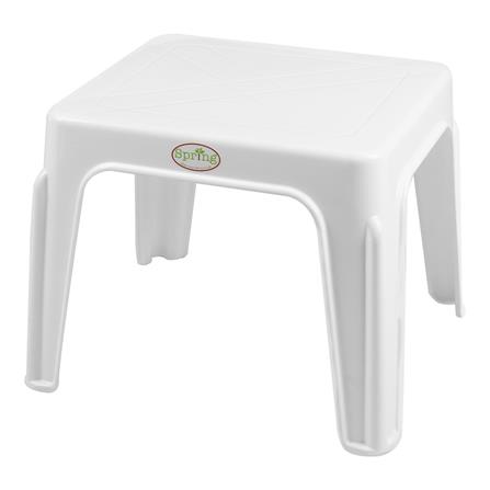 โต๊ะพลาสติก SPRING แฟนซี สีขาว_0