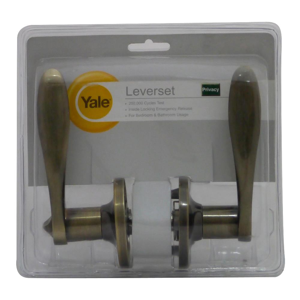 เขาควายห้องน้ำ YALE L5322 US5 สีทองเหลืองรมดำ