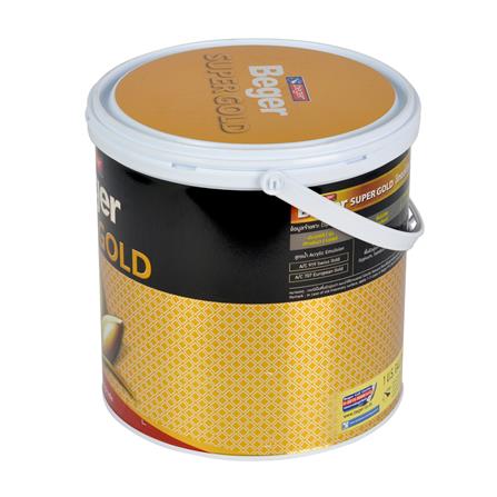 สีทองคำ ชนิดกึ่งเงา BEGER SUPER GOLD 234 1 แกลลอน_3