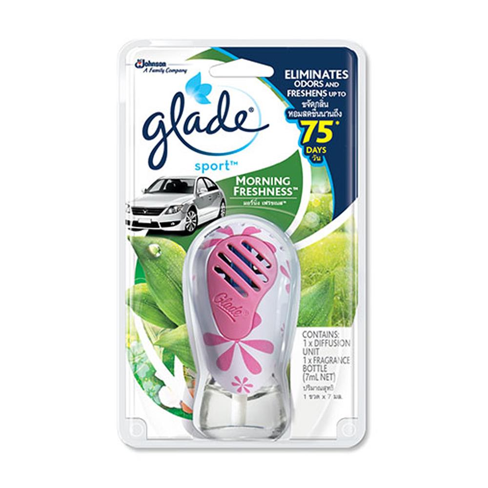 น้ำหอมปรับอากาศรถยนต์ GLADE SPORT 7ml MORNING FRESHNESS