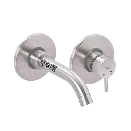 ก๊อกอ่างล้างหน้าผสมฝังผนัง WS WS-0154_0