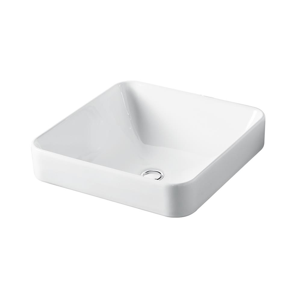 อ่างล้างหน้าวางบน KOHLER K-2661X สีขาว