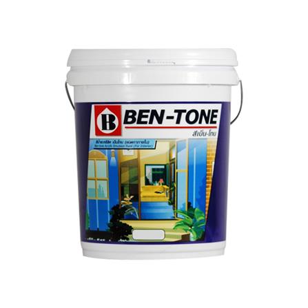 สีน้ำทาภายใน BEGER BEN-TONE I300 สีขาว ด้าน 5 แกลลอน_0